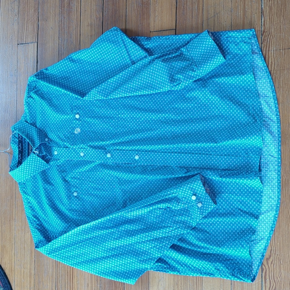 Western Wrangler George Strait Collection Button Up. XXL regular